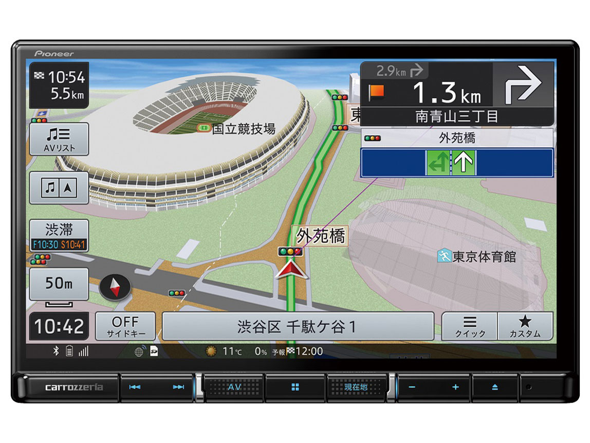 AVIC-RL912 　8V型 ラージサイズ /地デジモデル