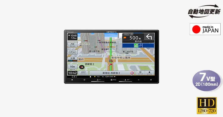 AVIC-RZ822-D 　７型 地上デジタルＴＶ