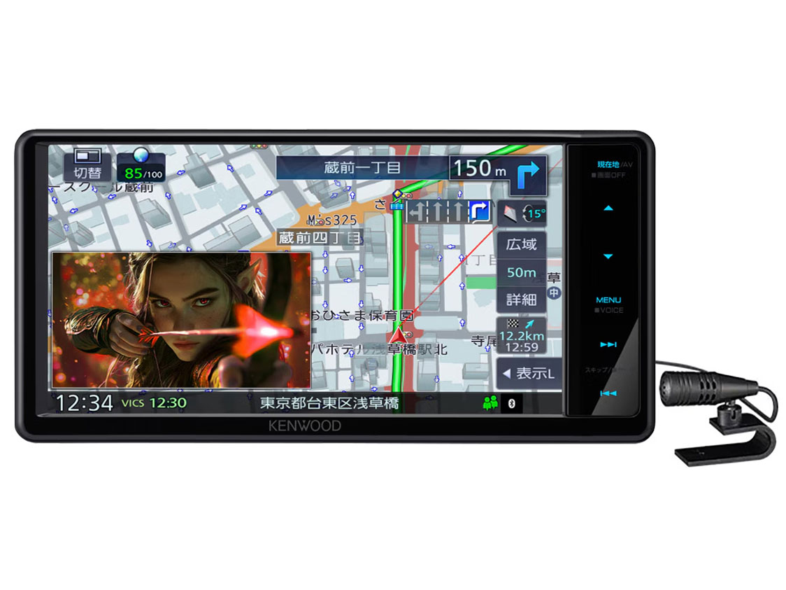 MDV-D613W 7V型/ワイド200mm MDV-D613W 7V型/ワイド200mm
