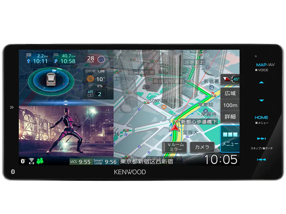 MDV-M809HDW 　7インチワイド地上デジタルTV