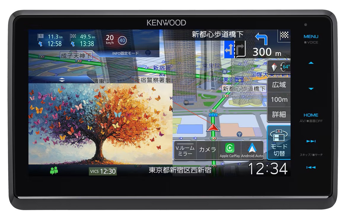 MDV-M812F ８インチフローティング