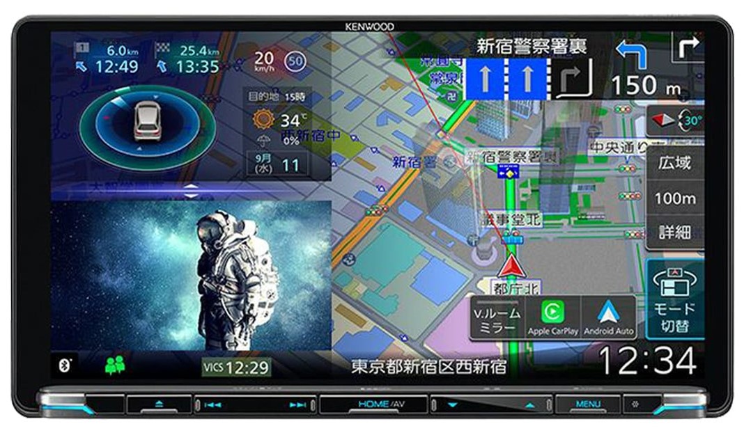 MDV-M911HDL インダッシュ9V型彩速ナビ