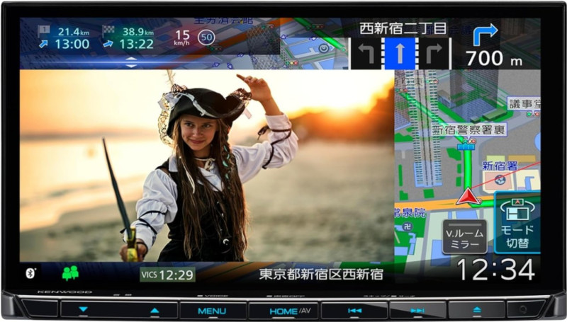 MDV-S711HD 7インチ地上デジタルTV