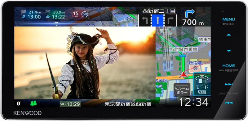 MDV-S711HDW 7インチワイド地上デジタルTV