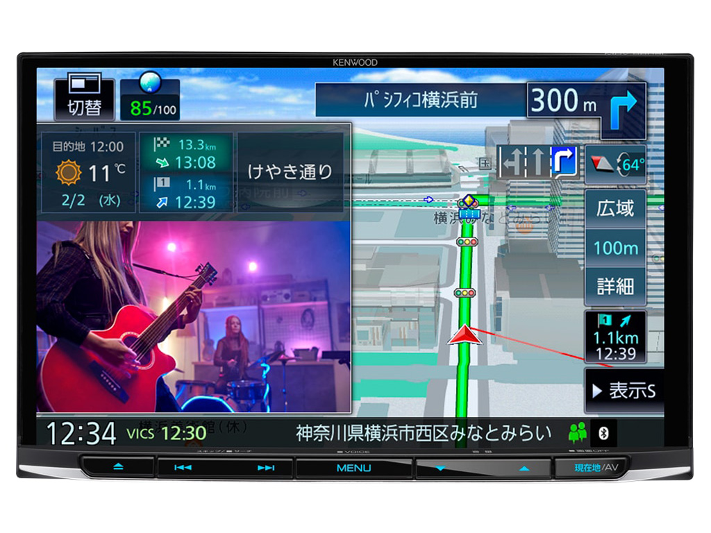 MDV-S809L 　８インチ地上デジタルTV