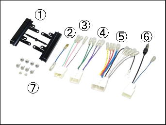 NKK-Y54D トヨタ アクア用　プリウス50系 - ウインドウを閉じる